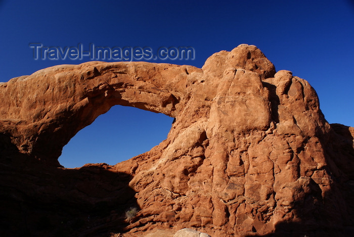 usa2265: Arches National Park, Grand County, Utah, USA: North Window, the larger in the pair - photo by A.Ferrari - (c) Travel-Images.com - Stock Photography agency - Image Bank