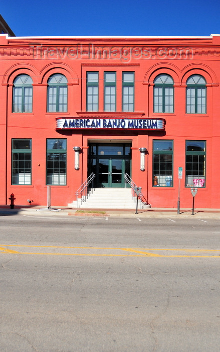 usa2289: Oklahoma City, OK, USA: Bricktown - American Banjo Museum - contains more than 300 instruments - former National Four String Banjo Hall of Fame - 9 East Sheridan Avenue - photo by M.Torres - (c) Travel-Images.com - Stock Photography agency - Image Bank