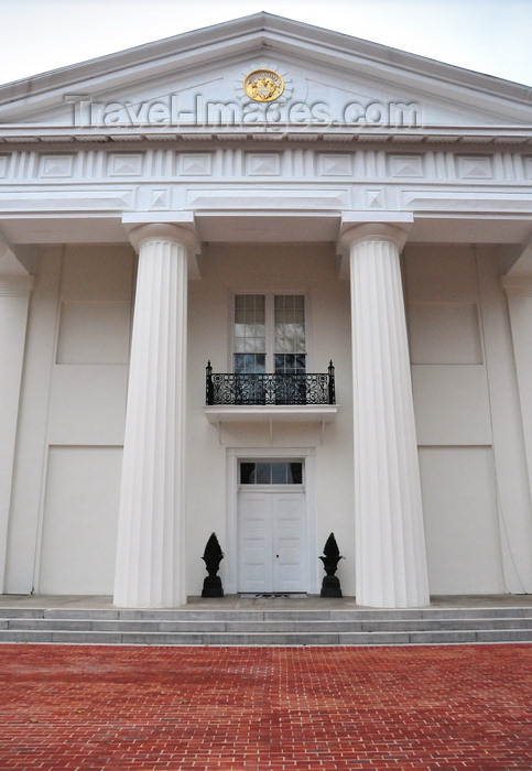 usa2370: Little Rock, Arkansas, USA: Old State House Museum, the state's original capitol, built in 1836 - site of the 1861 secession convention - the oldest surviving state capitol building west of the Mississippi River - Greek Revival style, by architect Gideon Shryock - 300 W. Markham - photo by M.Torres - (c) Travel-Images.com - Stock Photography agency - Image Bank