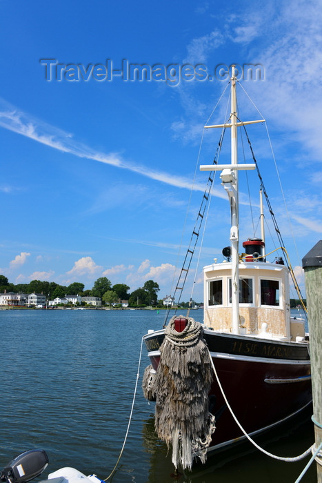 usa2394: Mystic, CT, USA: Elsie Marina tour boat at dock - photo by M.Torres - (c) Travel-Images.com - Stock Photography agency - Image Bank