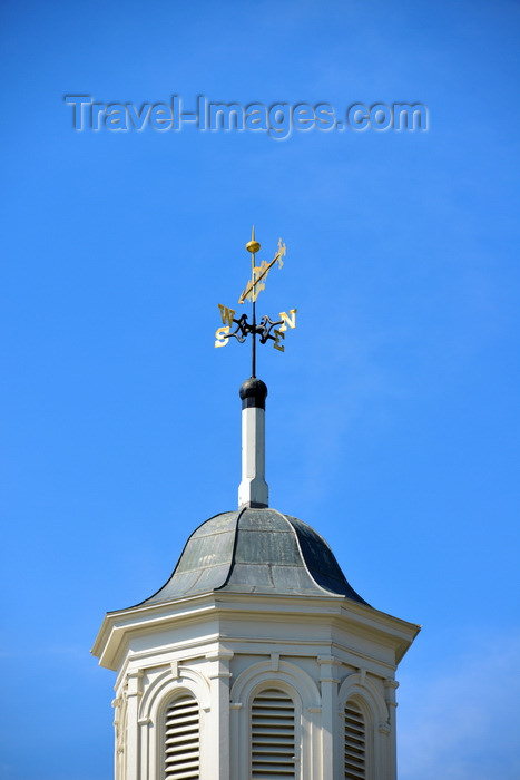 usa2401: Mystic, CT, USA: weathervane on a building roof lantern, daylighting architectural element - photo by M.Torres - (c) Travel-Images.com - Stock Photography agency - Image Bank