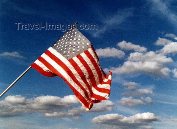 usa242: the flag - stars and stripes - photo by J.Kaman - (c) Travel-Images.com - Stock Photography agency - Image Bank