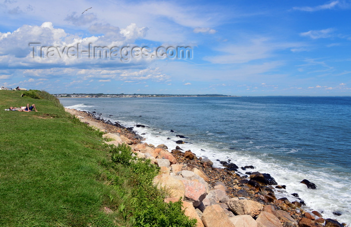 usa2421: Point Judith, Narragansett, Rhode Island: Point Judith beach - Narragansett Bay - photo by M.Torres - (c) Travel-Images.com - Stock Photography agency - Image Bank