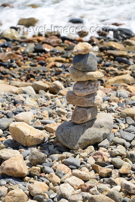 usa2430: Point Judith, Narragansett, RI, USA: elegant cairn by the sea - photo by M.Torres - (c) Travel-Images.com - Stock Photography agency - Image Bank
