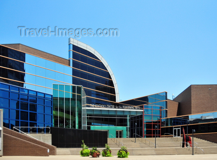 usa2512: Louisville, Kentucky, USA: Kentucky Center for the Performing Arts - architect Caudill Rowlett Scott - West Main stret - photo by M.Torres - (c) Travel-Images.com - Stock Photography agency - Image Bank