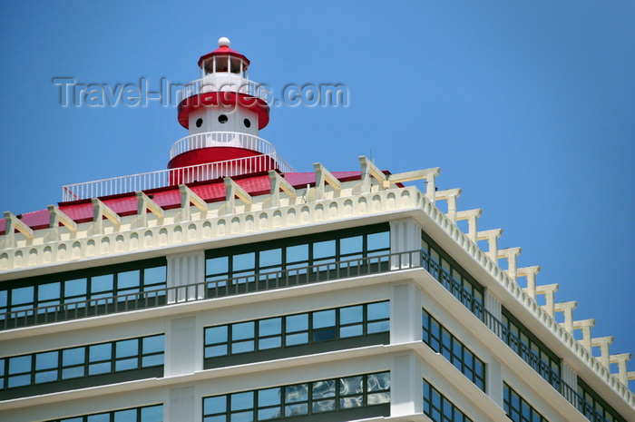 usa2530: Louisville, Kentucky, USA: last floors of the Waterfront Plaza towers with their faux lighthouse - West Main Street - Downtown Louisville - photo by M.Torres - (c) Travel-Images.com - Stock Photography agency - Image Bank