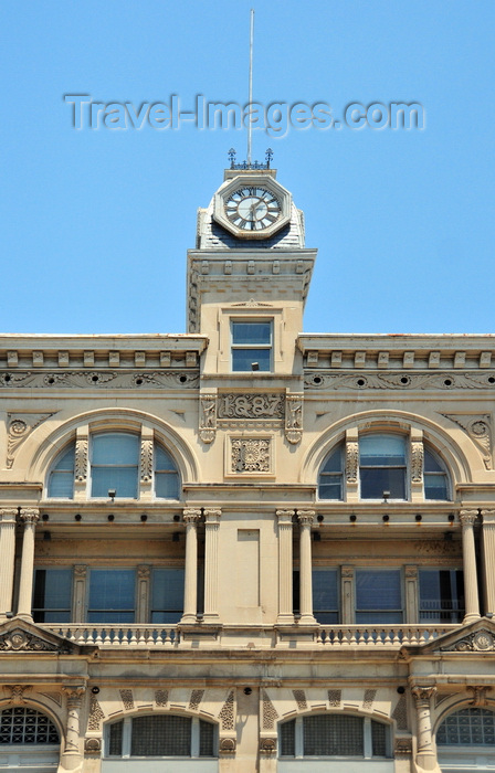 usa2531: Louisville, Kentucky, USA: historic Victorian Italianate facade with clock tower of the former German Insurance Bank, built in 1882 under a design by the architect Charles D. Meyer - West Market Street - photo by M.Torres - (c) Travel-Images.com - Stock Photography agency - Image Bank