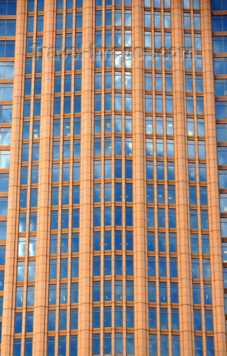 usa2552: Charlotte, North Carolina, USA: Hearst Tower windows - North Tryon Street - architects Smallwood, Reynolds, Stewart, Stewart & Associates - photo by M.Torres - (c) Travel-Images.com - Stock Photography agency - Image Bank