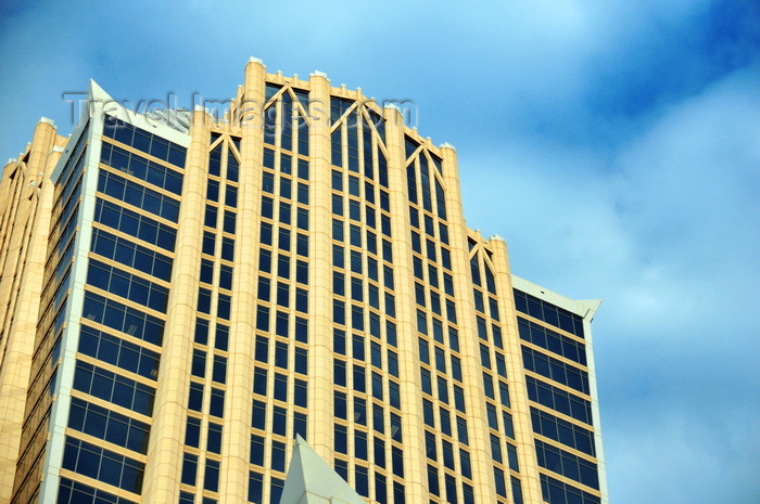 usa2559: Charlotte, North Carolina, USA: Hearst Tower - North Tryon Street - reverse floorplate design - architects Smallwood, Reynolds, Stewart, Stewart & Associates - photo by M.Torres - (c) Travel-Images.com - Stock Photography agency - Image Bank