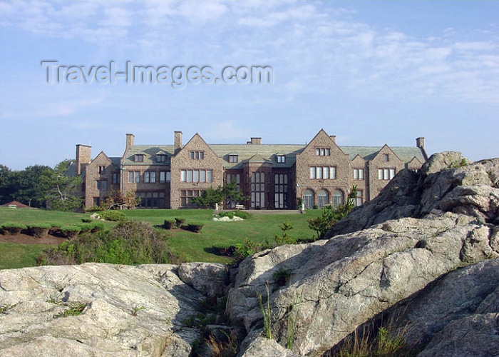 usa355: Newport, Rhode Island, USA: Frederick W. Vanderbilt's mansion - Rough Poin - Rhode Island aka Aquidneck Island - photo by G.Frysinger - (c) Travel-Images.com - Stock Photography agency - Image Bank