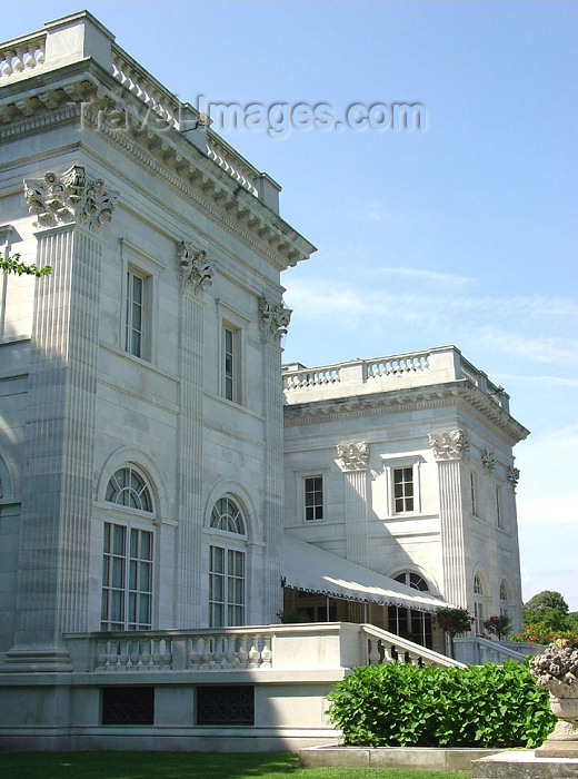 usa362: Newport, Rhode Island, USA: the Marble House built for William K. Vanderbilt - photo by G.Frysinger - (c) Travel-Images.com - Stock Photography agency - Image Bank