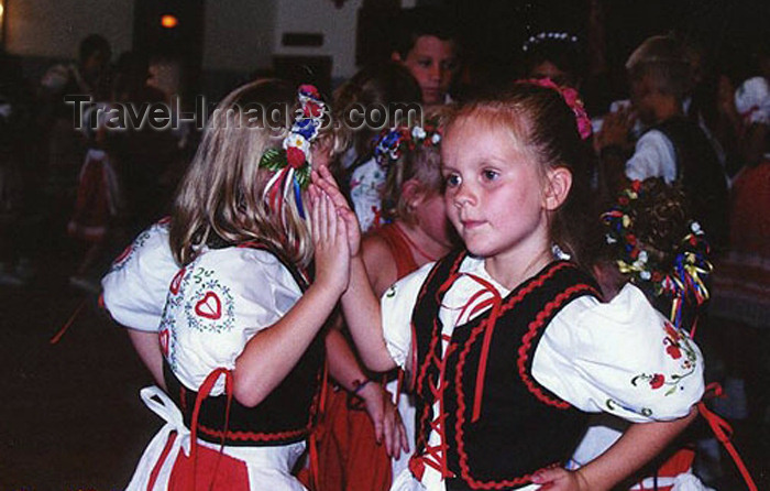 usa378: Wilber, Nebraska, USA: Czech Festival in America - girls - photo by G.Frysinger - (c) Travel-Images.com - Stock Photography agency - Image Bank