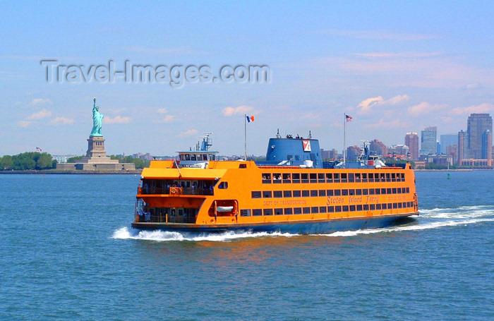 usa386: New York, USA: Statten Island ferry - photo by Llonaid - (c) Travel-Images.com - Stock Photography agency - Image Bank