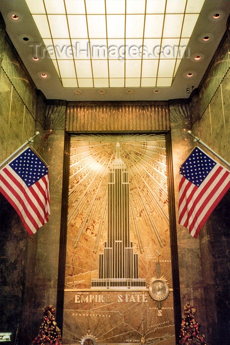 usa39: Manhattan (New York): lobby of the Empire State Building - new glory days - Lexington avenue / East 42 street - photo by M.Torres - (c) Travel-Images.com - Stock Photography agency - Image Bank