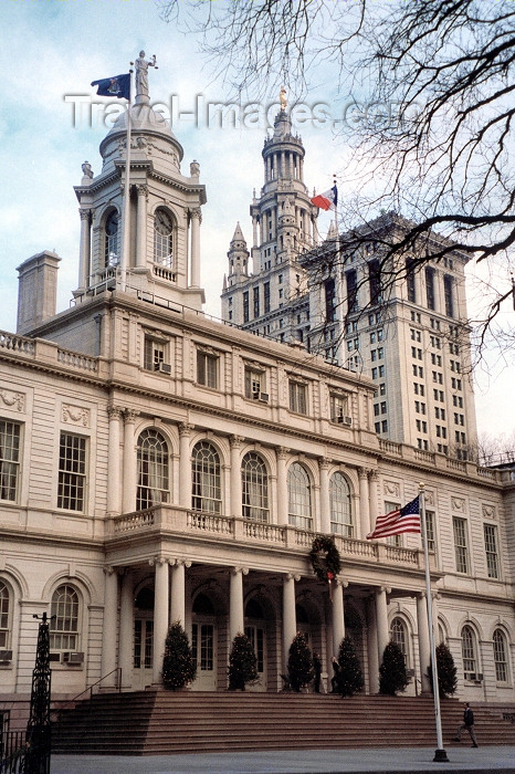 usa41: Manhattan (New York): CIty Hall and the Municipal building - photo by M.Torres - (c) Travel-Images.com - Stock Photography agency - Image Bank