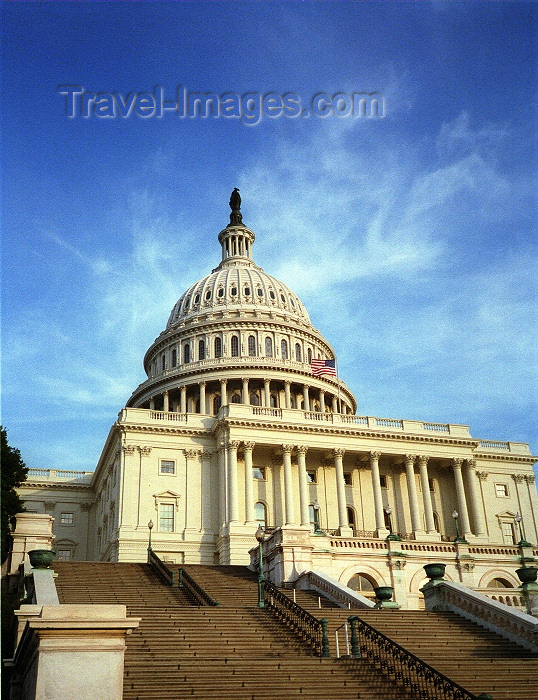 usa432: Washington D.C., USA: the Capitol - Capitol Hill - National Mall - photo by G.Friedman - (c) Travel-Images.com - Stock Photography agency - Image Bank