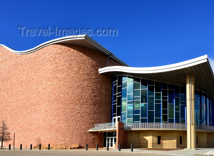 usa526: Amarillo, Texas, USA: Globe News Center for the Performing Arts ith its undulating facade - photo by M.Torres - (c) Travel-Images.com - Stock Photography agency - Image Bank
