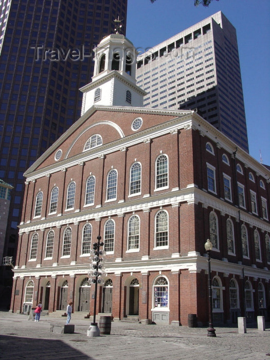 usa540: Boston, Massachusetts, USA: Faneuil Hall - Cradle of Liberty - photo by G.Frysinger - (c) Travel-Images.com - Stock Photography agency - Image Bank