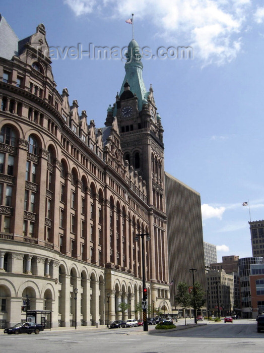 usa542: Milwaukee (Wisconsin): Milwaukee City Hall - photo by G.Frysinger - (c) Travel-Images.com - Stock Photography agency - Image Bank