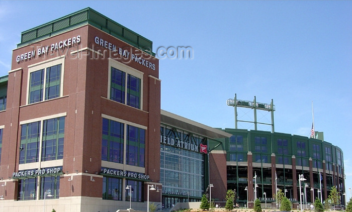 usa567: Green Bay (Wisconsin): Green Bay Packers football stadium - American Football - field - photo by G.Frysinger - (c) Travel-Images.com - Stock Photography agency - Image Bank
