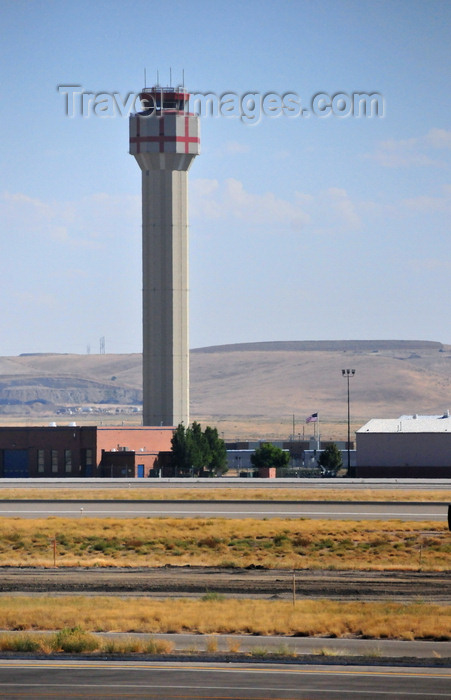 usa584: Boise, Idaho, USA: new control tower on the Air National Guard side - Boise Airport - Gowen Field - BOI - photo by M.Torres - (c) Travel-Images.com - Stock Photography agency - Image Bank