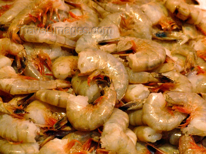 usa682: Manhattan (New York City): Chinatown - prawns - photo by M.Bergsma - (c) Travel-Images.com - Stock Photography agency - Image Bank