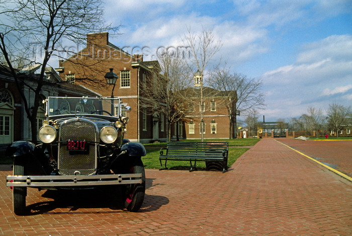 usa714: Dearborn, Michigan, USA: 1931 Model-T Ford outside the Henry Ford Museum - Oakwood Boulevard - Detroit metropolitan area  - photo by C.Lovell - (c) Travel-Images.com - Stock Photography agency - Image Bank