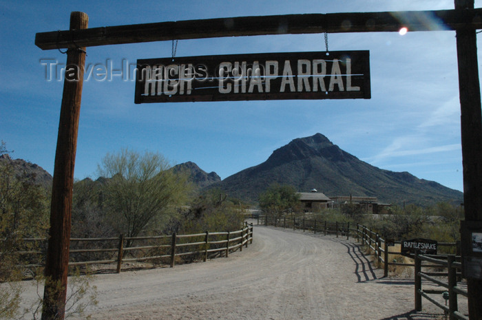 usa733: USA - Tombstone, Arizona - OK Corral film set - Old Tucson - High Chaparral - western (photo by K.Osborn) - (c) Travel-Images.com - Stock Photography agency - Image Bank