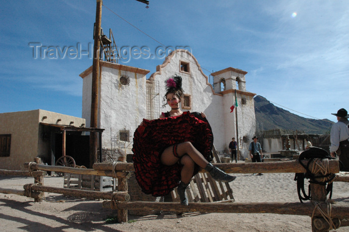 usa735: USA - Tombstone, Arizona - O.K. Corral film set - Old Tucson - the church (photo by K.Osborn) - (c) Travel-Images.com - Stock Photography agency - Image Bank