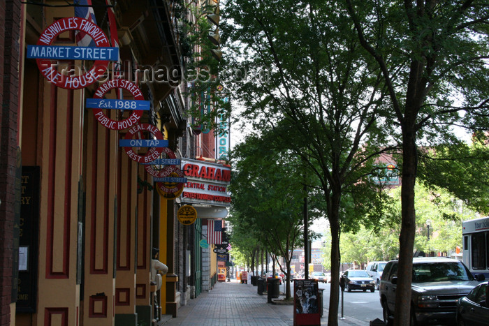 usa752: Nashville - Tennessee, USA: 2nd avenue - Market Street - photo by M.Schwartz - (c) Travel-Images.com - Stock Photography agency - Image Bank