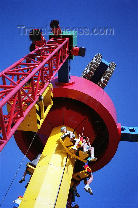 usa76: Carlsbad (California): Legoland - tower - amusement park - San Diego county - photo by G.Friedman - (c) Travel-Images.com - Stock Photography agency - Image Bank