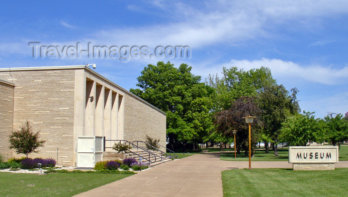 usa765: USA - Abilene (Kansas): Dwight D. Eisenhower presidential museum - Dickinson County - photo by G.Frysinger - (c) Travel-Images.com - Stock Photography agency - Image Bank