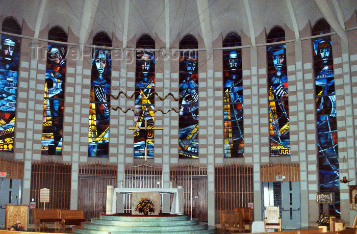 usa781: Biloxi, Mississippi, USA: St. Michael Catholic Church - stained glass - photo by G.Frysinger - (c) Travel-Images.com - Stock Photography agency - Image Bank