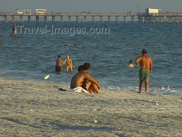 usa82: Tampa / MCT / TPA / TPF (Florida): beach - Hillsborough County (photo by S.Young) - (c) Travel-Images.com - Stock Photography agency - Image Bank