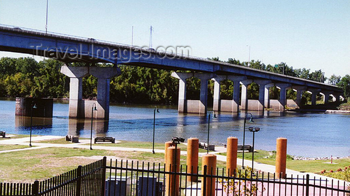 usa849: Fort Smith (Arkansas): bridge over the Arkansas river - photo by G.Frysinger - (c) Travel-Images.com - Stock Photography agency - Image Bank