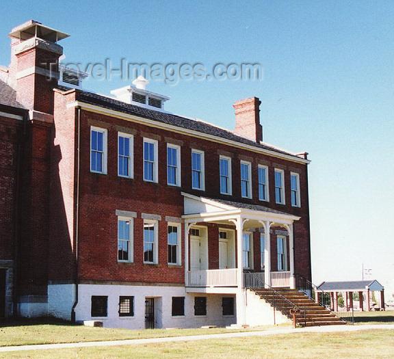 usa851: Fort Smith (Arkansas): Federal Court for the Indian Territory (1875) - photo by G.Frysinger - (c) Travel-Images.com - Stock Photography agency - Image Bank