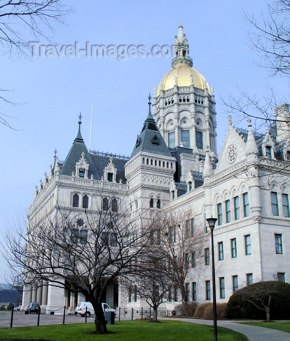 usa868: USA - Hartford, Connecticut: Connecticut State House - photo by G.Frysinger - (c) Travel-Images.com - Stock Photography agency - Image Bank