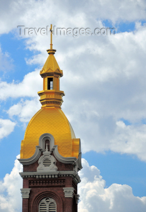 usa901: Kansas City, Missouri, USA: Catholic Cathedral of the Immaculate Conception - gold-leafed dome - 416 West 12th Street ,  Quality Hill neighborhood - photo by M.Torres - (c) Travel-Images.com - Stock Photography agency - Image Bank