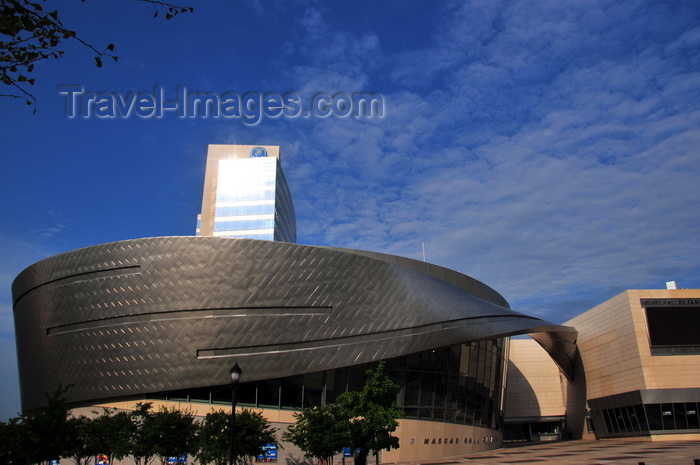 usa907: Charlotte, North Carolina, USA: NASCAR Hall of Fame - architects Pei Cobb Freed & Partners - E. Martin Luther King, Jr. Blvd - photo by M.Torres - (c) Travel-Images.com - Stock Photography agency - Image Bank