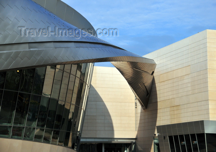 usa908: Charlotte, North Carolina, USA: NASCAR Hall of Fame - curve detail - architects Pei Cobb Freed & Partners - E. Martin Luther King, Jr. Blvd - photo by M.Torres - (c) Travel-Images.com - Stock Photography agency - Image Bank