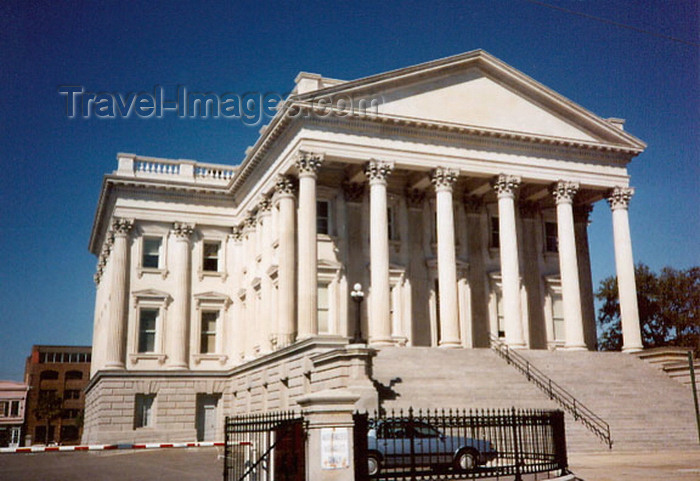 usa925: Charleston, South Carolina, USA: neo-classical architecture - Old Federal Custom House - photo by G.Frysinger - (c) Travel-Images.com - Stock Photography agency - Image Bank