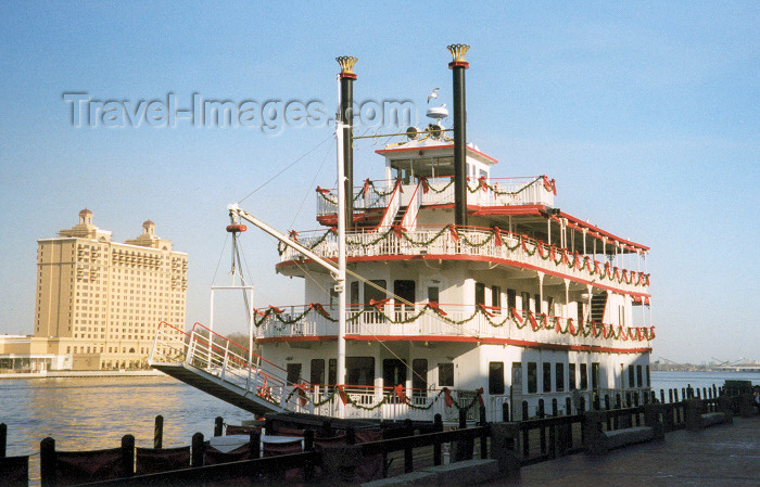 usa927: USA - Savannah (Georgia): Savannah river steam boat - photo by M.Torres - (c) Travel-Images.com - Stock Photography agency - Image Bank