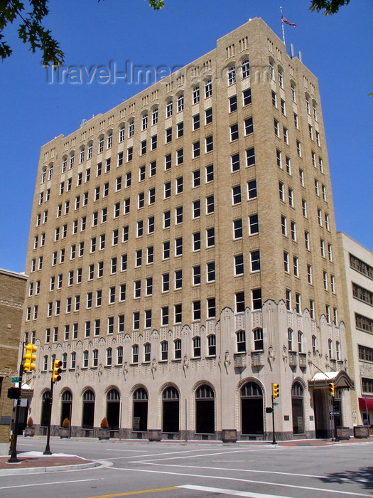 usa929: Tulsa, Oklahoma, USA: Oklahoma Natural Gas Building - Zigzag Art Deco building - architects Arthur M. Atkinson, Frederick V. Kershner - South Boston Avenue - photo by G.Frysinger - (c) Travel-Images.com - Stock Photography agency - Image Bank