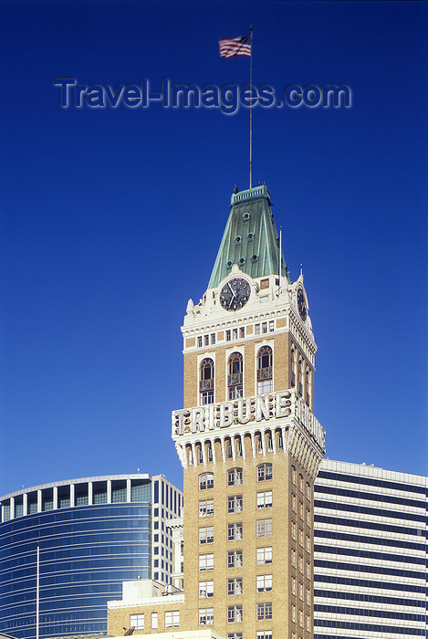 usa973: USA - Oakland (California): Tribune Tower - home of The Oakland Tribune - designed by Edward T. Foulke - Alameda County - photo by A.Bartel - (c) Travel-Images.com - Stock Photography agency - Image Bank
