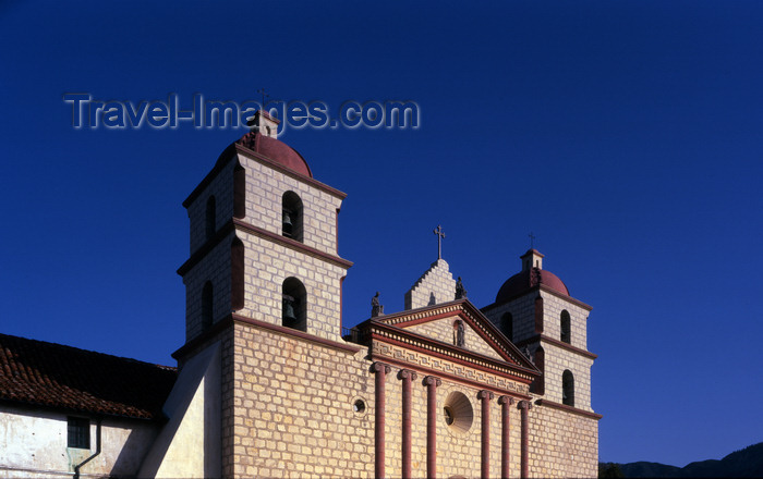 usa979: Santa Barbara (California): The Mission - photo by A.Bartel - (c) Travel-Images.com - Stock Photography agency - Image Bank