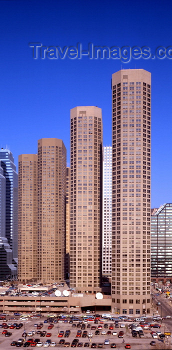 usa994: Chicago, Illinois, USA: Presidential Towers - South Des Plaines Street, Near West Side, Downtown - architects Solomon, Cordwell, Buenz and Associates - photo by A.Bartel - (c) Travel-Images.com - Stock Photography agency - Image Bank