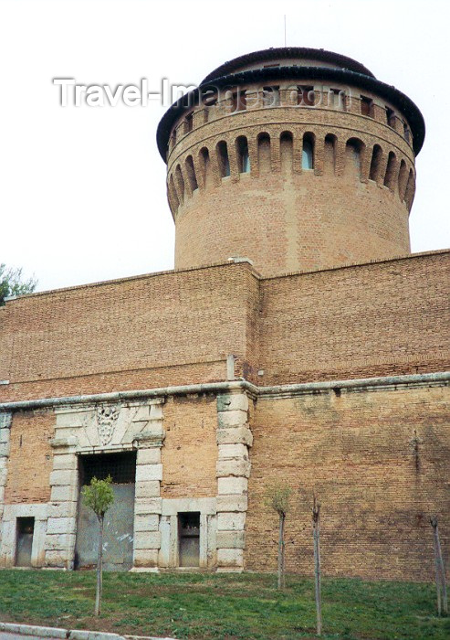 vatican8: Santa Sede - Vaticano - Roma - Tower of Saint John from Viale Vaticano (photo by Miguel Torres) - (c) Travel-Images.com - Stock Photography agency - Image Bank