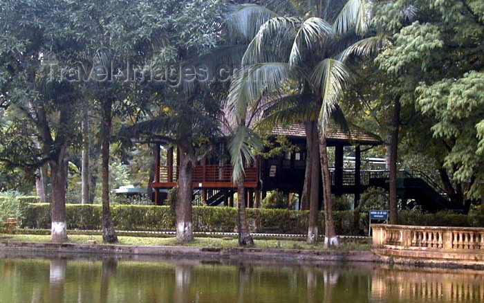 vietnam56: Vietnam - Hanoi / HAN: Ho Chi Mihn's residence - 1958-1969 - photo by Robert Ziff - (c) Travel-Images.com - Stock Photography agency - Image Bank