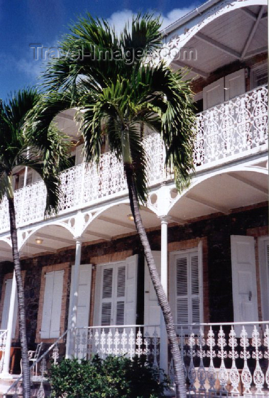 virgin-us15: US Virgin Islands - Saint Thomas: Charlotte Amalie - Haagensen House (photo by Miguel Torres) - (c) Travel-Images.com - Stock Photography agency - Image Bank