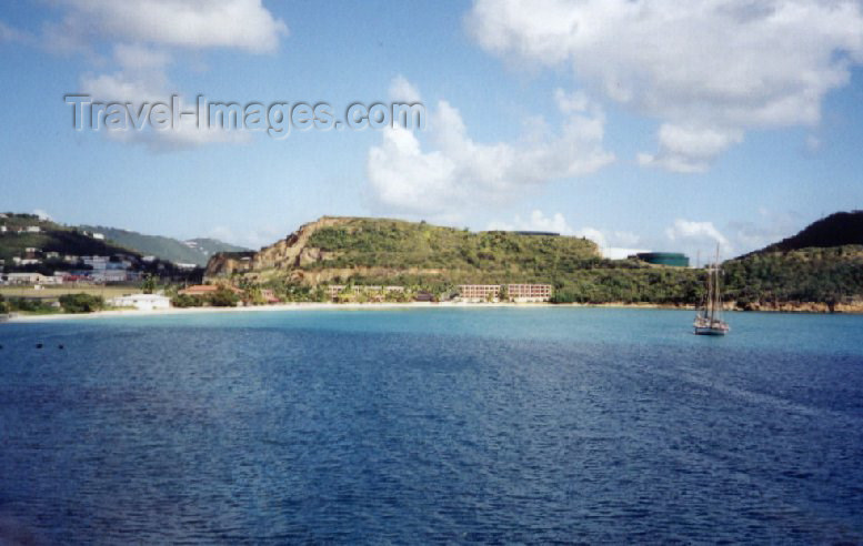 virgin-us24: US Virgin Islands - St. Thomas: beach on Lindbergh bay (photo by Miguel Torres) - (c) Travel-Images.com - Stock Photography agency - Image Bank